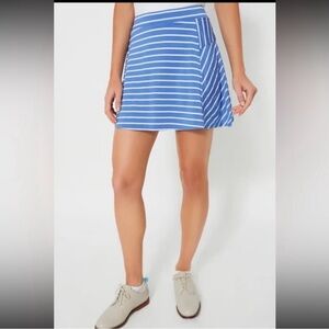 RLX Ralph Lauren Blue and White Striped Skort